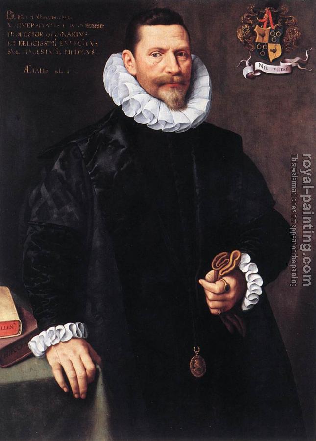 Frans The Younger Pourbus : Portrait of Petrus Ricardus